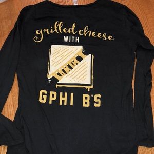 gamma phi beta long sleeve philanthropy shirt